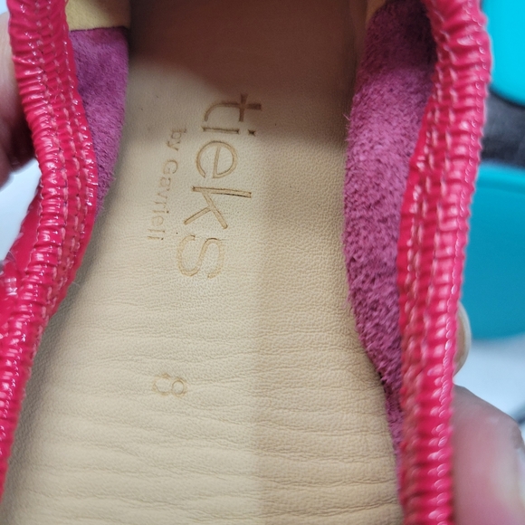 Tieks By Gaverielli Juniors Size 8 (KIDS) New In Box Mini Razzleberry - Picture 5 of 6
